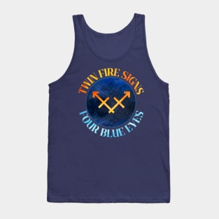 Twin Fire Signs Taylor Swift Tank Top